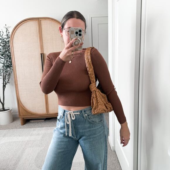 Cleobella Tan Woven Morgan Handbag - Picture 13 of 14